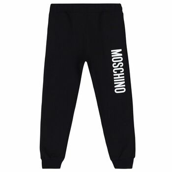 Black Logo Joggers