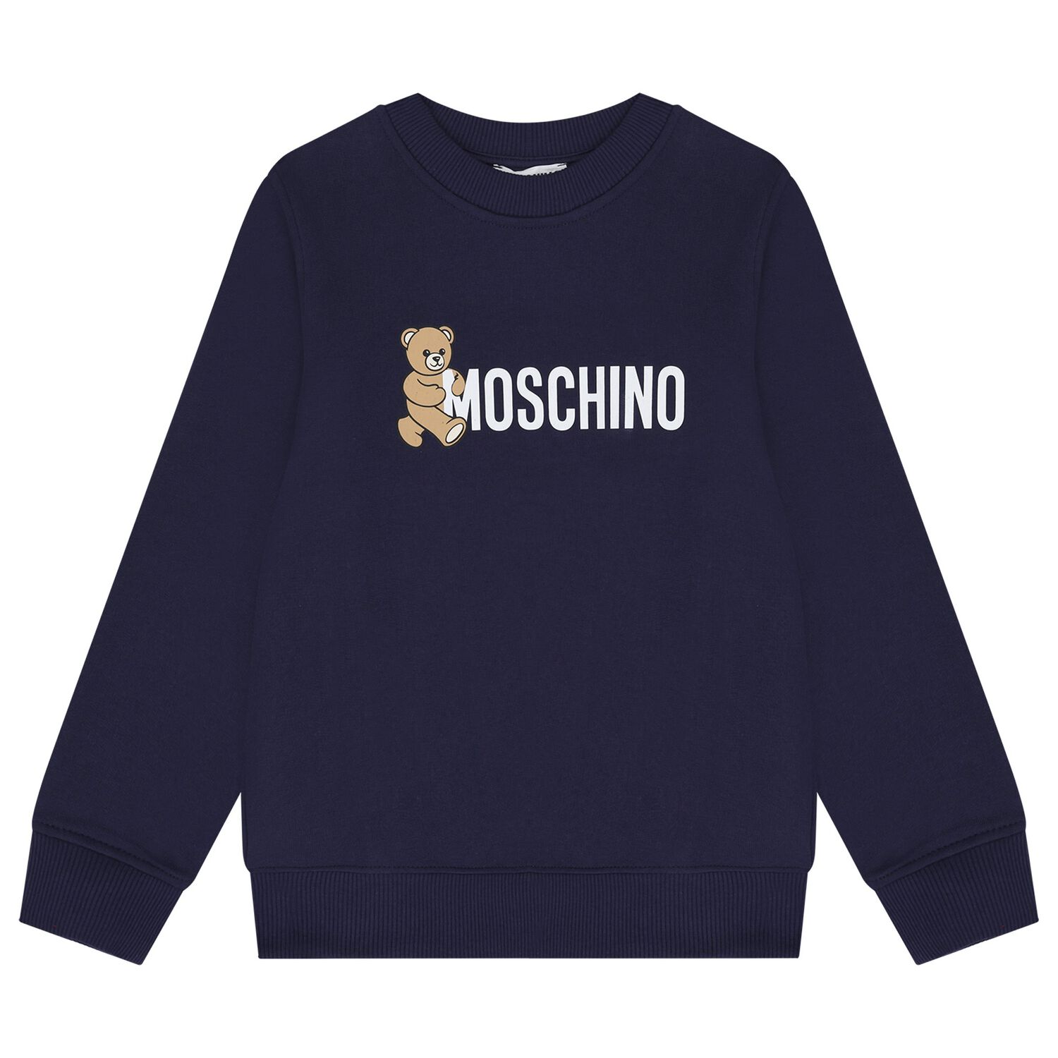 Navy Blue Teddy Bear Logo Sweatshirt, 2, hi-res