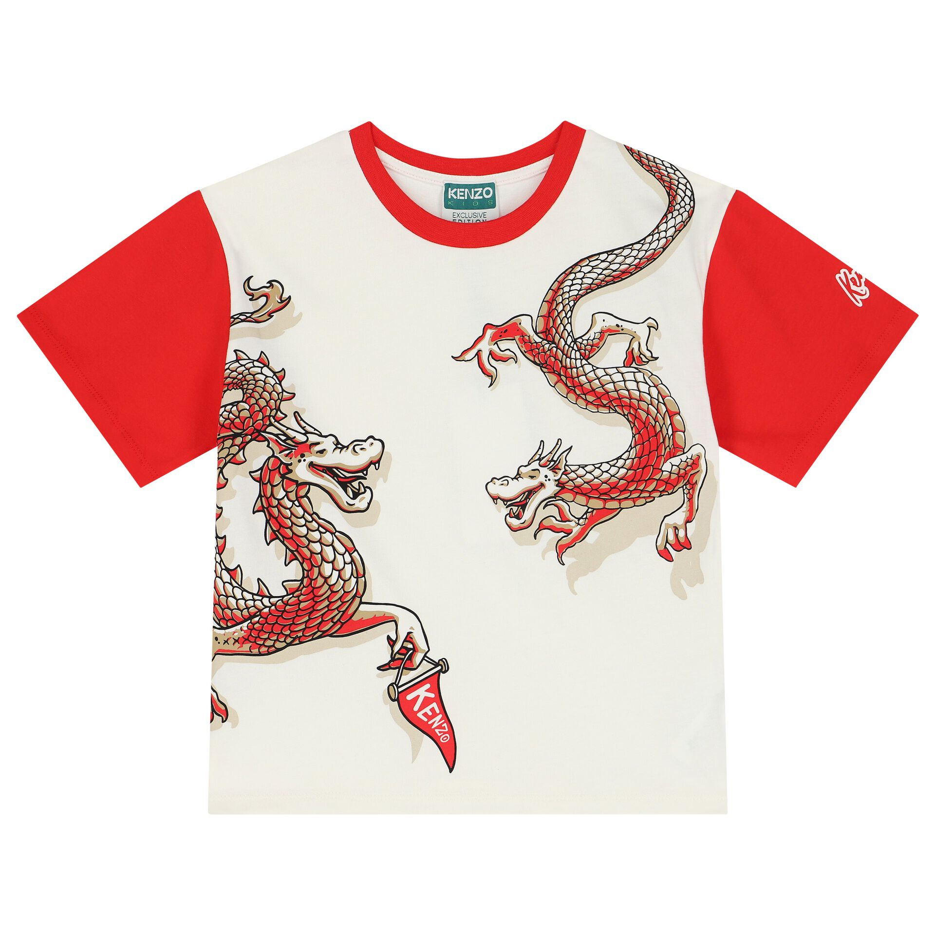 Red shop kenzo shirt