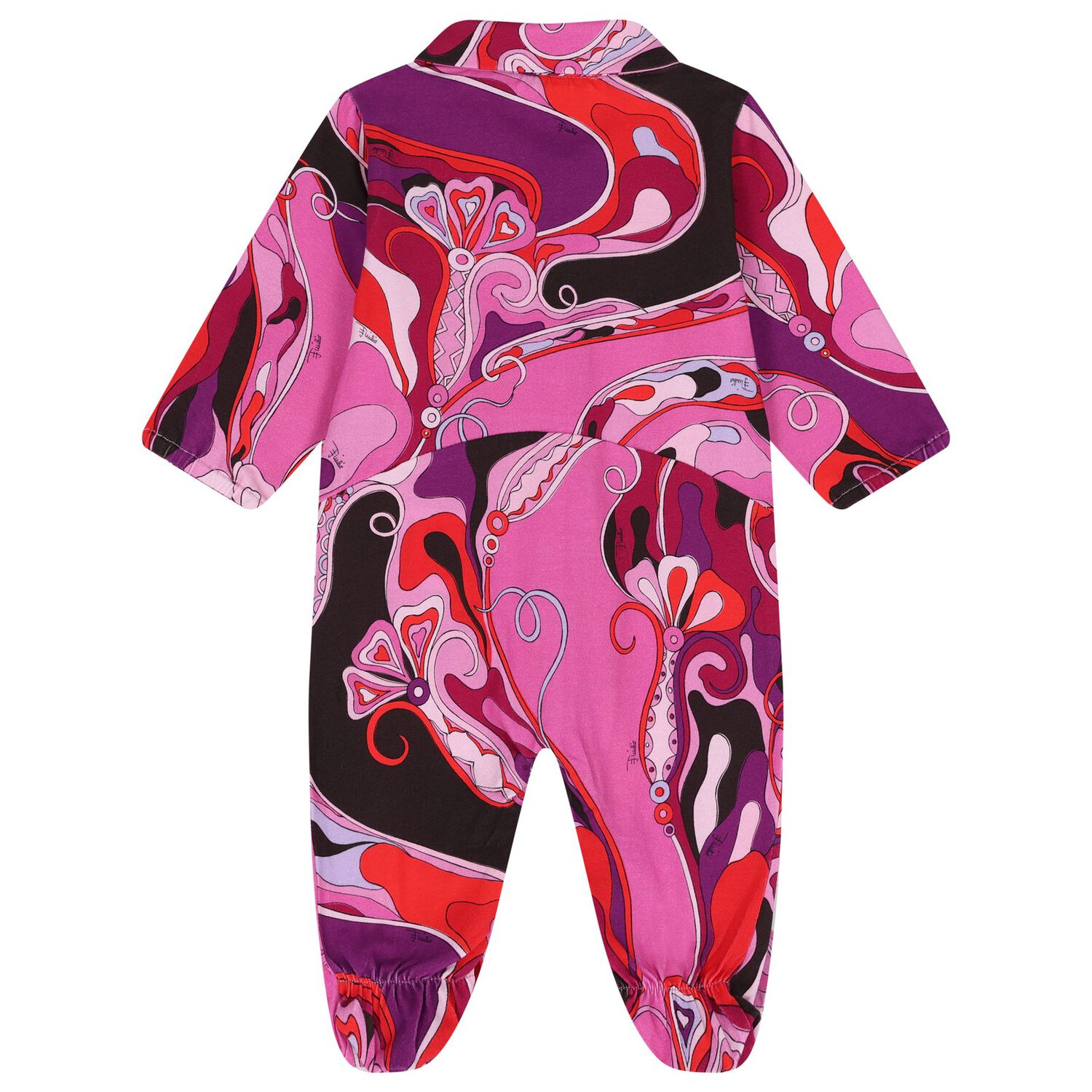 Baby Girls Multi-Coloured Orchidee Babygrow Gift Set, 1, hi-res