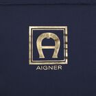 Baby Boys Navy Blue & Gold Logo Nest , 3, hi-res