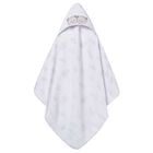 White Teddy Bear Hooded Towel, 1, hi-res