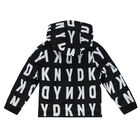 Boys Black & White Logo Jacket, 1, hi-res