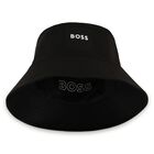 Boys Black Logo Reversible Hat, 1, hi-res