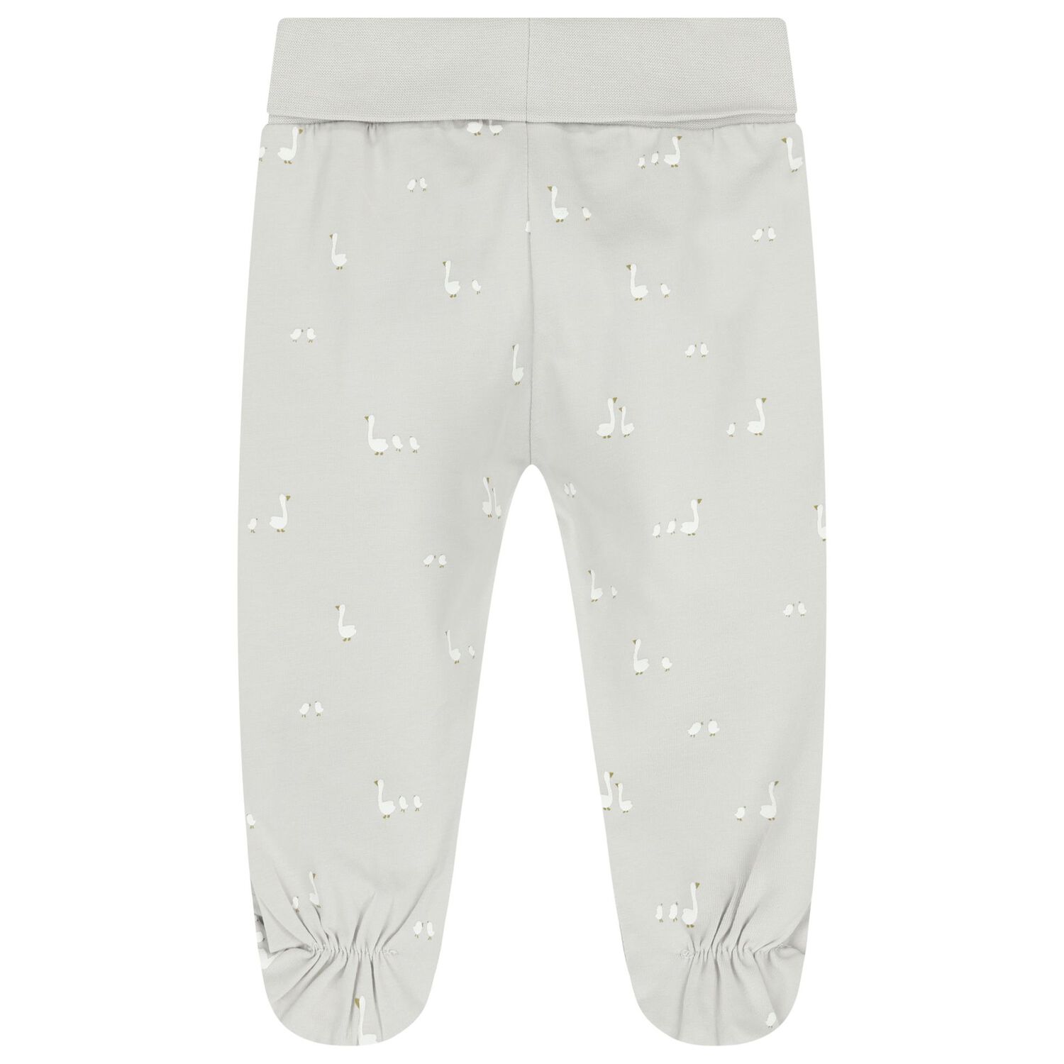 Ivory & Grey 2 Piece Babygrow Set, 1, hi-res