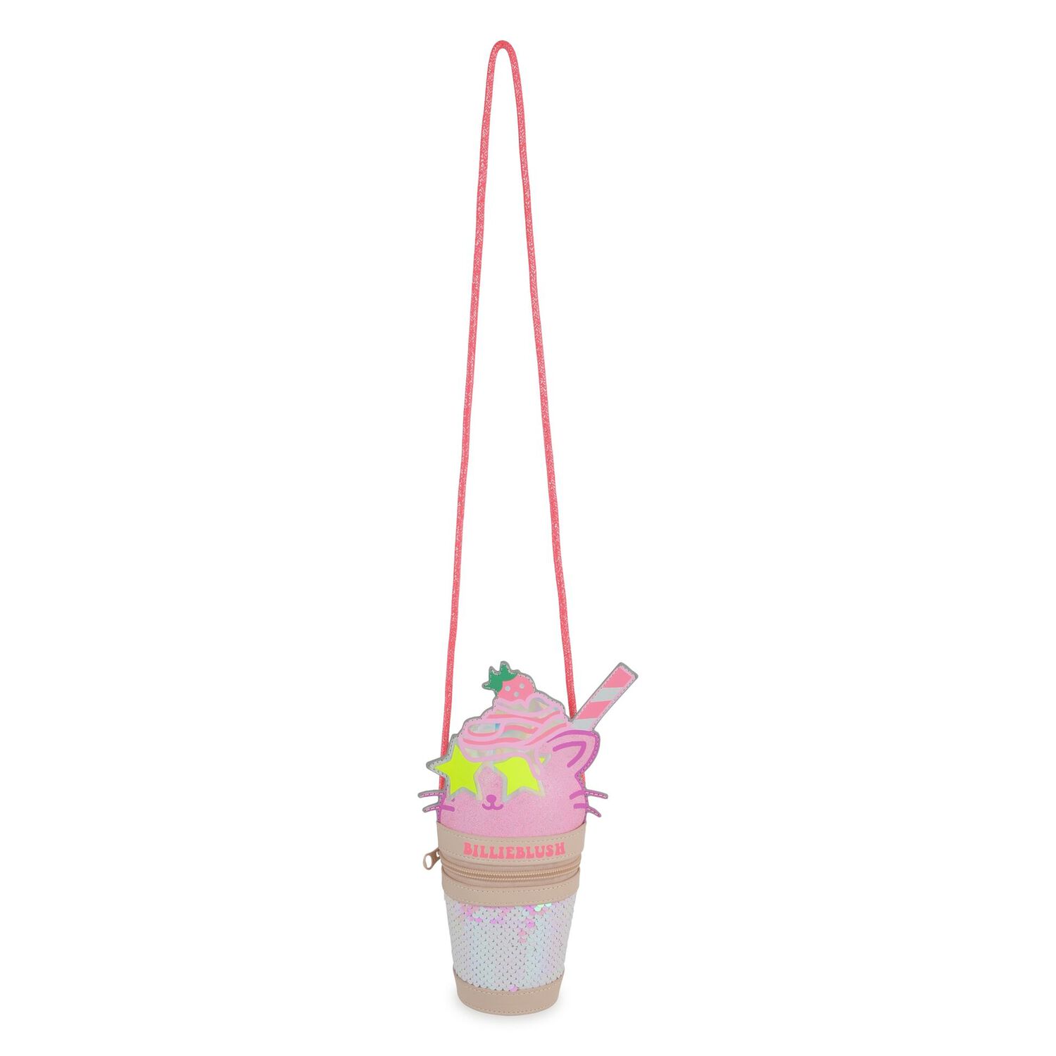 Girls Pink Ice Cream Bag Bag, 1, hi-res