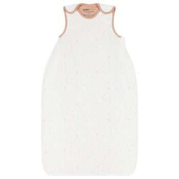 Baby Girls White & Beige Aerotemp Sleeping Bag