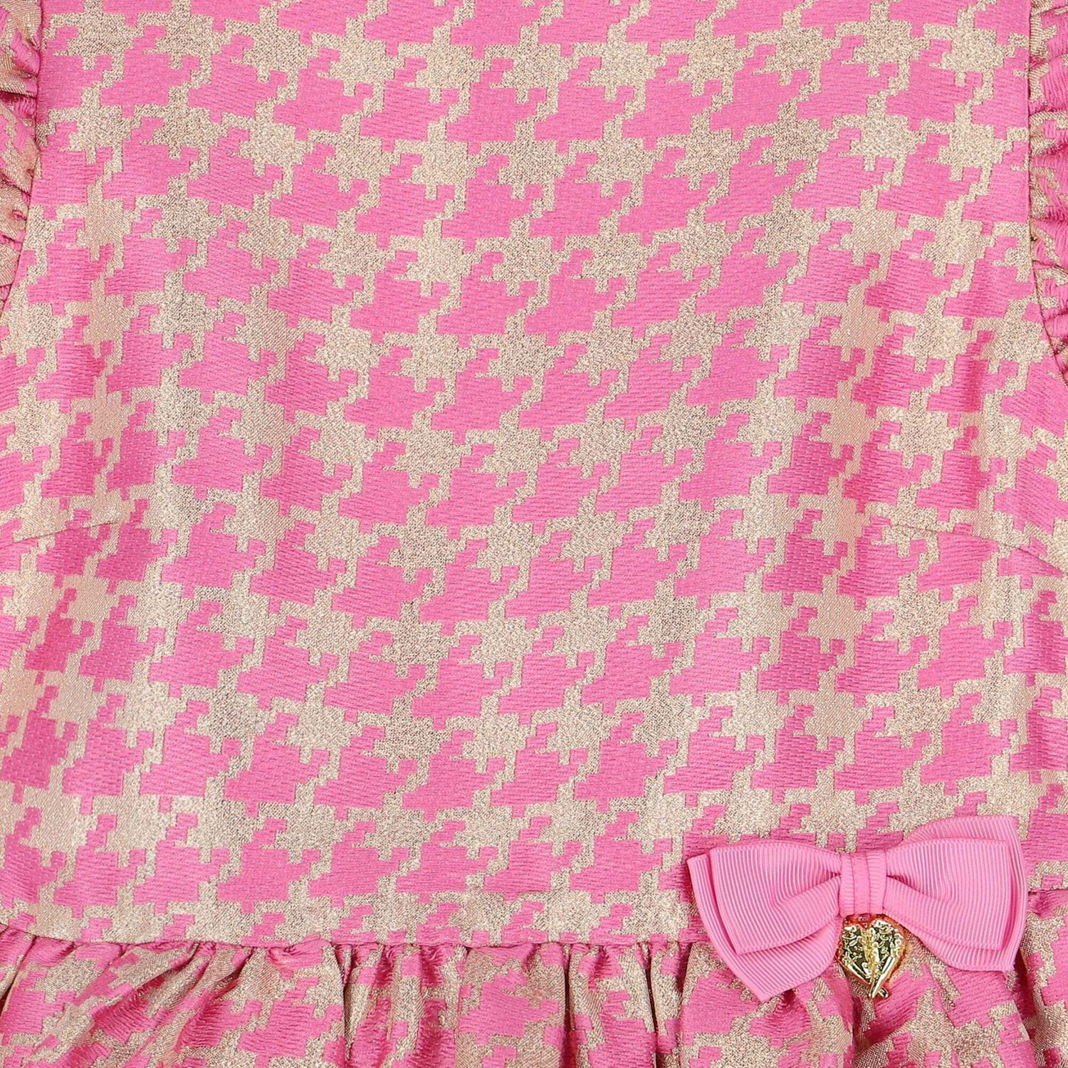 Girls Apricot Heart Dress, 4, hi-res image number null