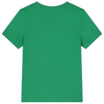 Boys Green Logo T-Shirt