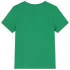 Boys Green Logo T-Shirt, 6, hi-res