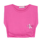 Girls Pink Logo T-Shirt, 1, hi-res