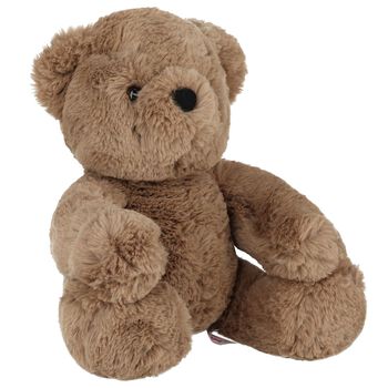 Brown Avery Bear Taupe Baby Soft Toy ( 32CM )