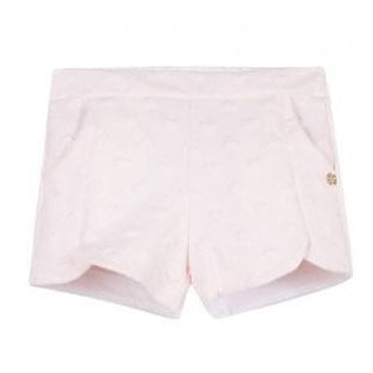 Girls Pink Heart Shorts, 1, hi-res image number null