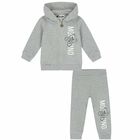 Grey Teddy Logo Tracksuit, 3, hi-res