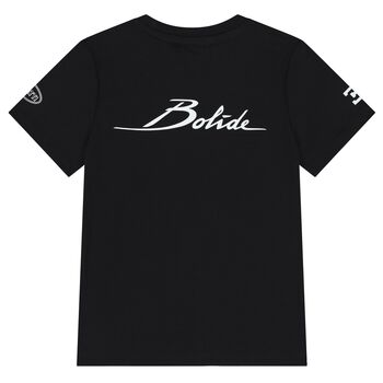 Boys Black Logo T-Shirt