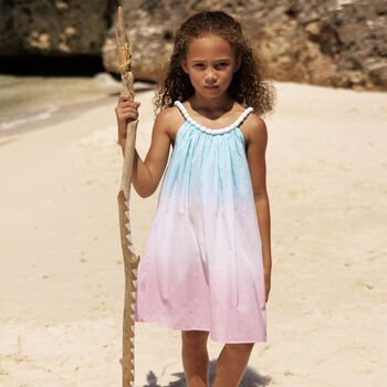 Girls Multi-Coloured Ombre Dress