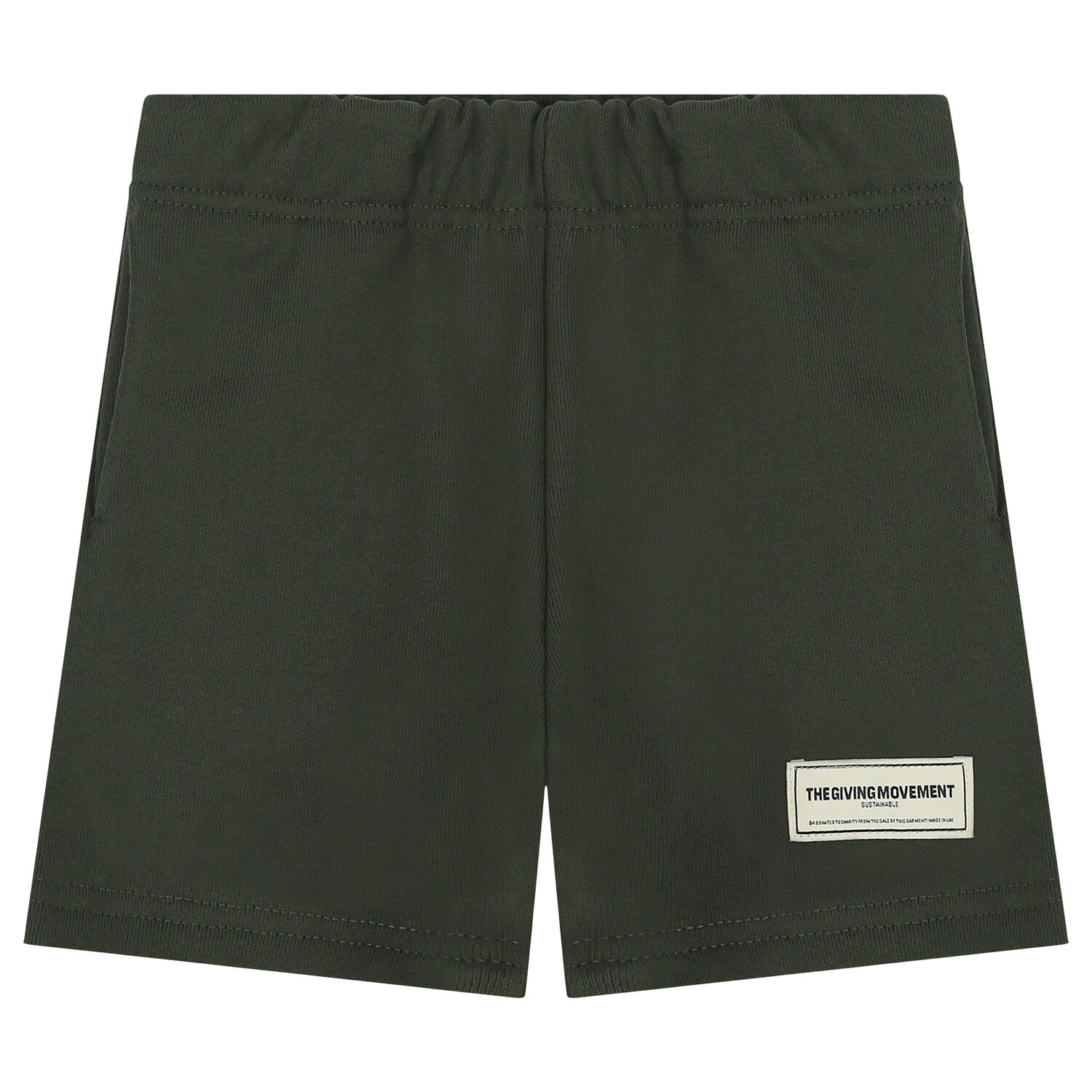 Khaki Logo Shorts, 5, hi-res image number null