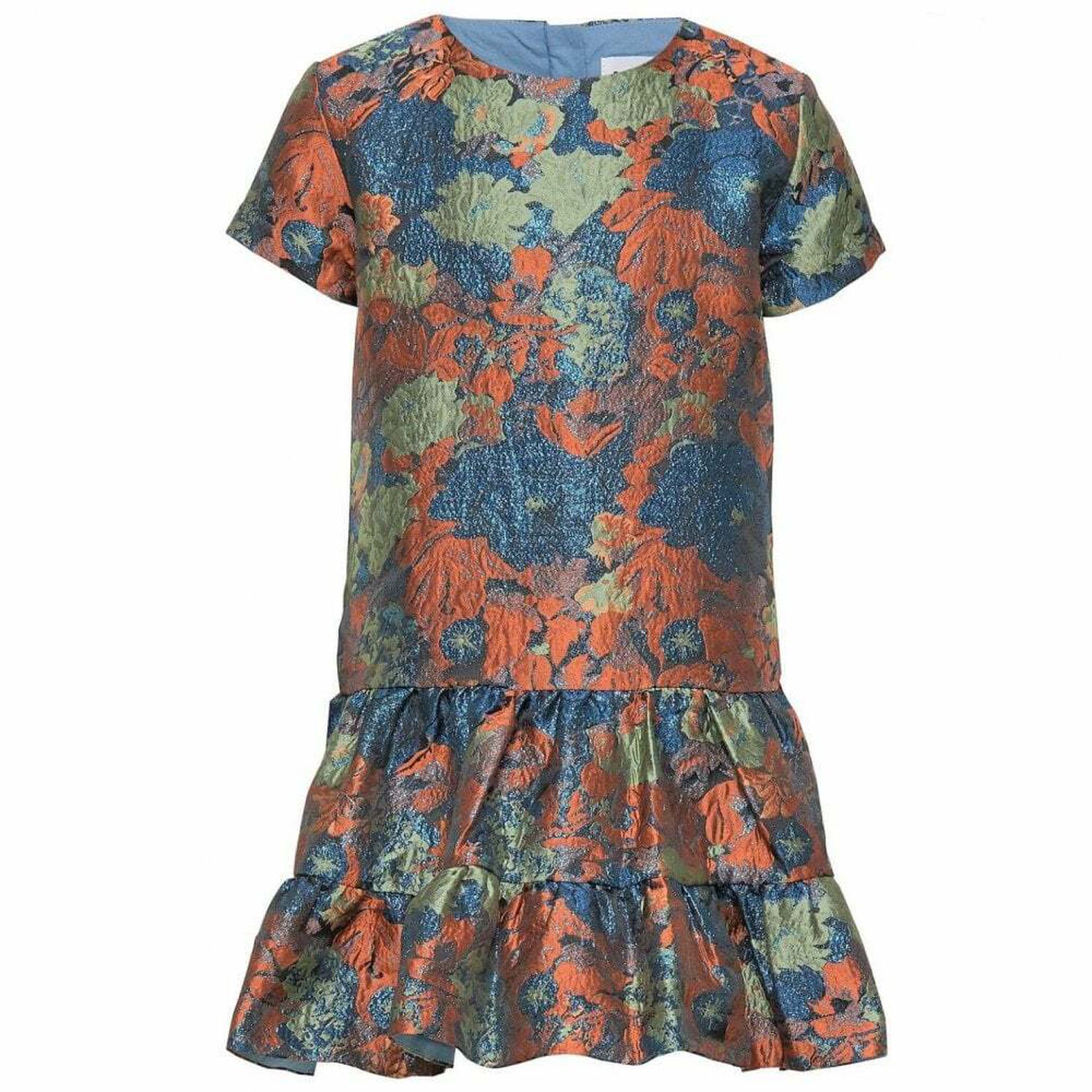MOLO Girls Floral Jacquard Dress | Junior Couture
