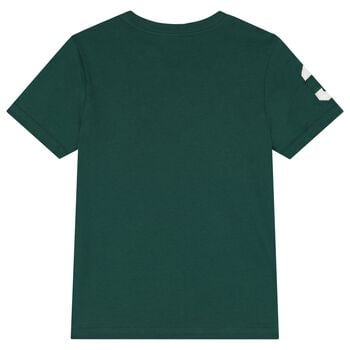 Boys Green Logo T-Shirt 