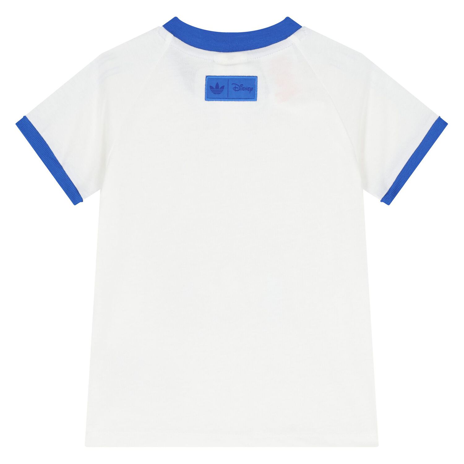 طقم شورتات أبيض وأزرق للأطفال الصغار بشعار ديزني, 1, hi-res