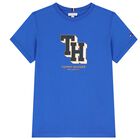 Boys Blue Logo T-Shirt, 2, hi-res