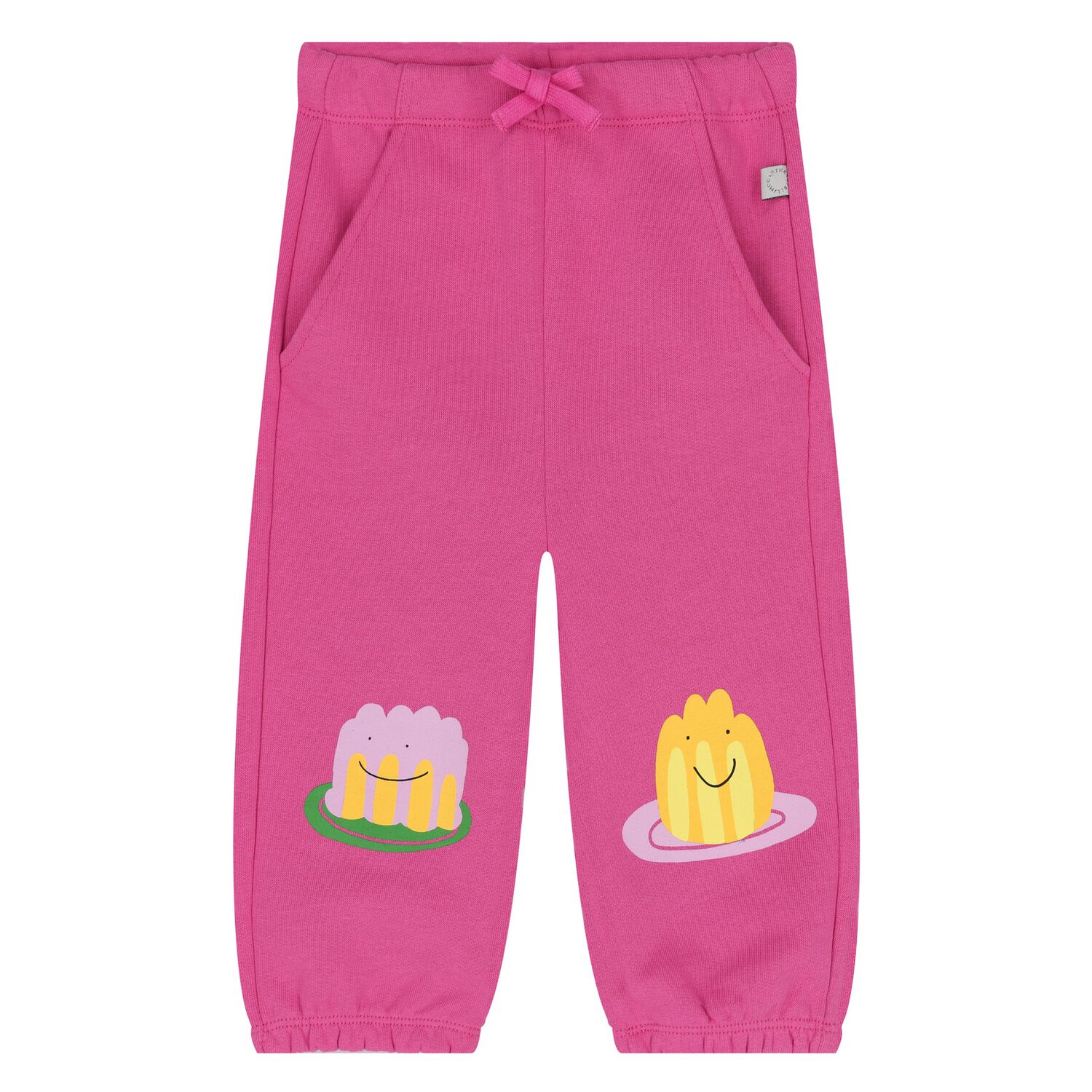 Younger Girls Pink Jelly Joggers, 1, hi-res