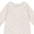 طقم بنات هدايا أفرول بالشعار باللون الوردي, 1, hi-res