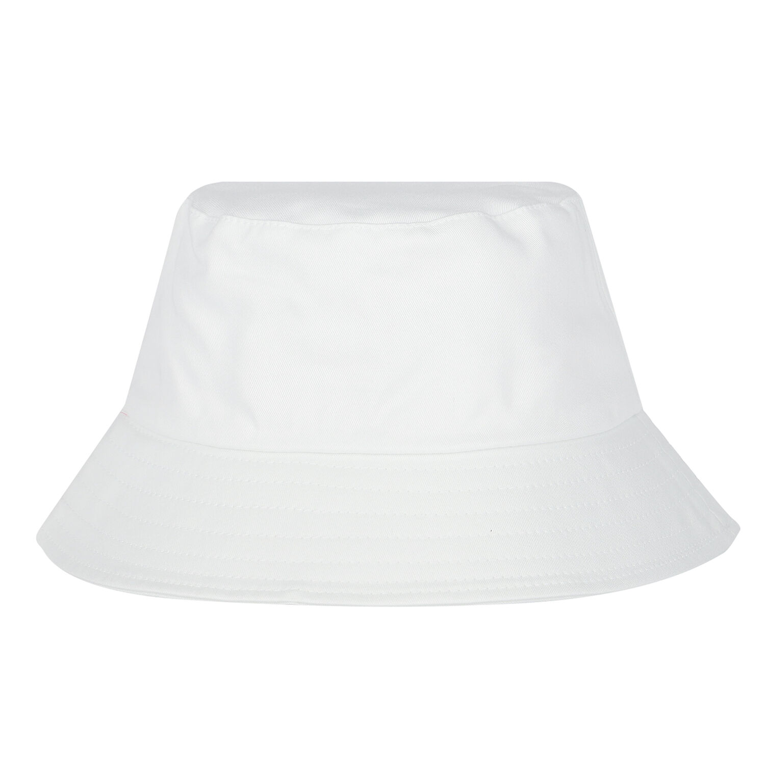 Boys White Logo Bucket Hat, 1, hi-res