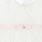 Girls White Chantilly Lace Mirelle Dress, 1, hi-res
