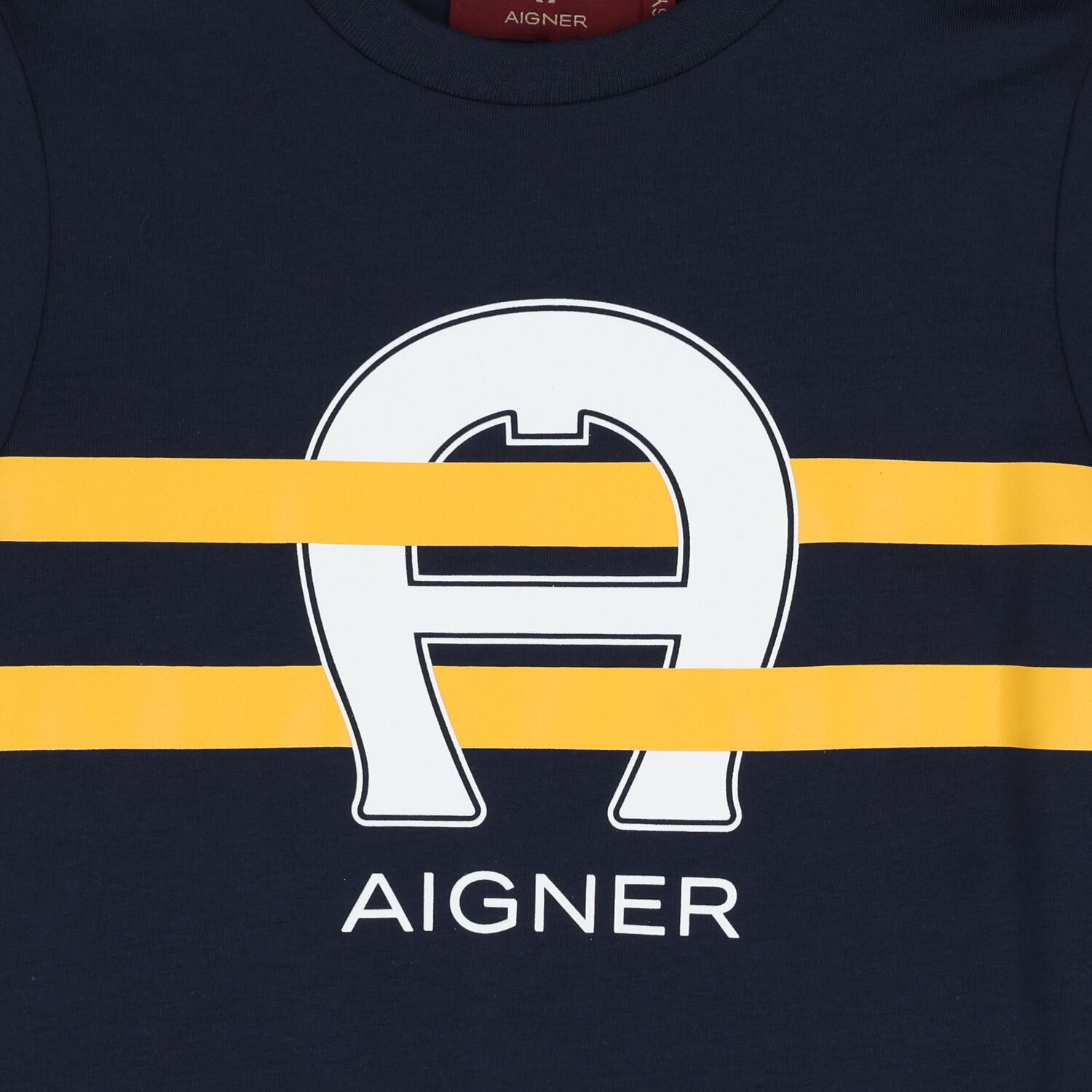 Boys Navy Blue Logo T-Shirt, 2, hi-res