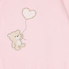 Baby Girls Pink Teddy Bear Babygrow, 2, hi-res