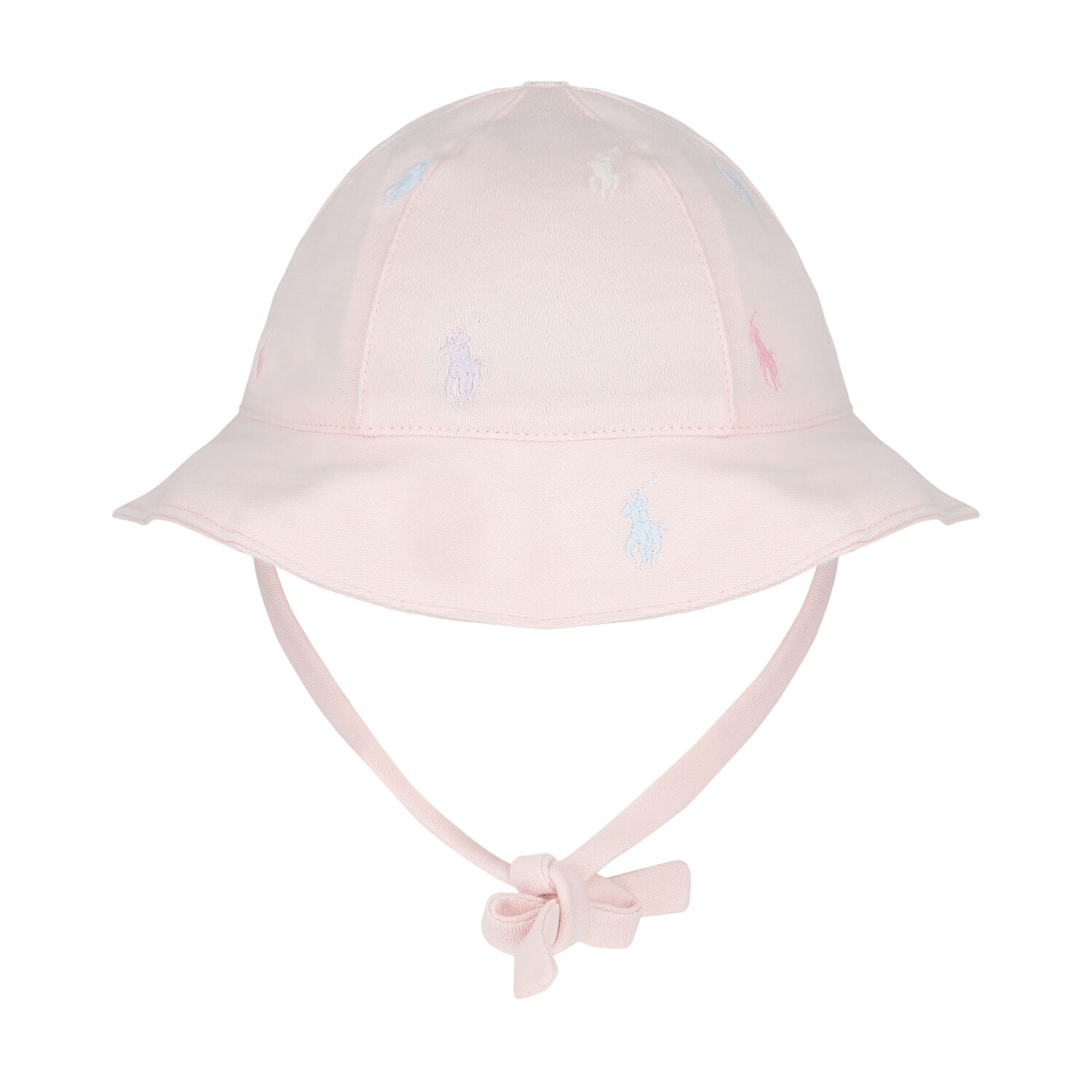 Baby Girls Pink Logo Hat, 1, hi-res image number null