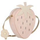 Girls Pink Strawberry Bag, 1, hi-res