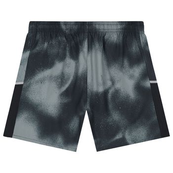Boys Black & Green Miller Dri-FIT Shorts