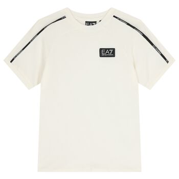 Boys Ivory Logo T-Shirt