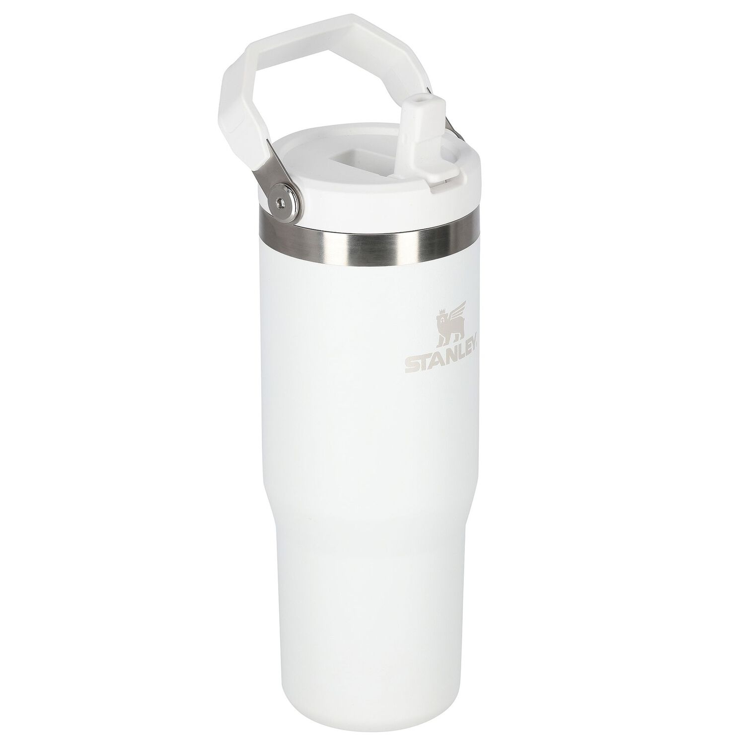 White Ice Flow Flip Straw Tumbler, 4, hi-res image number null