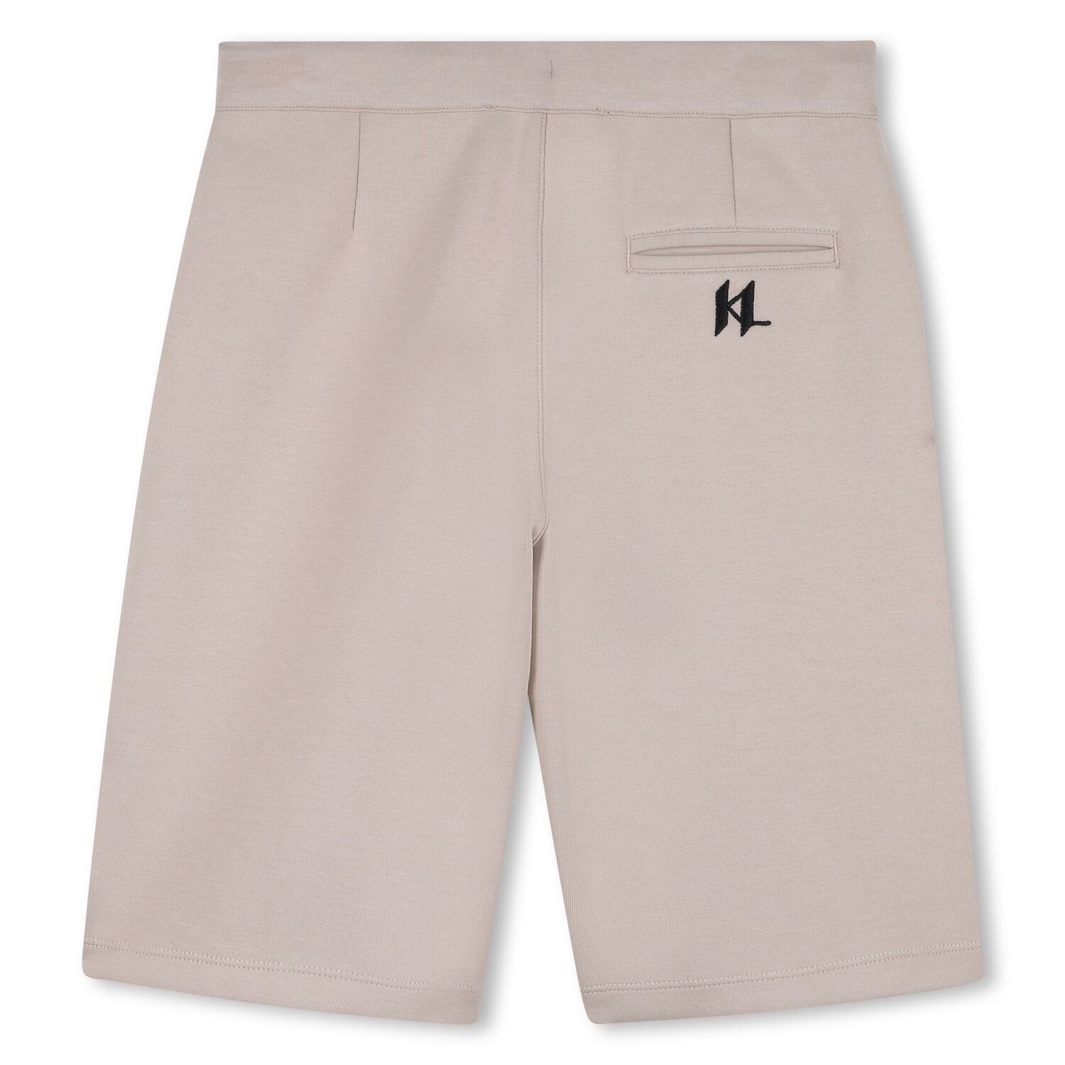 Boys Beige Logo Shorts , 1, hi-res