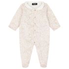 Baby Pink Barocco Babygrow Gift Set, 1, hi-res