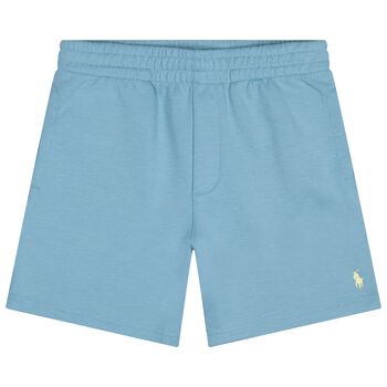 Boys Blue Logo Shorts
