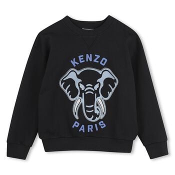 Black Elephant Logo Sweatshirt