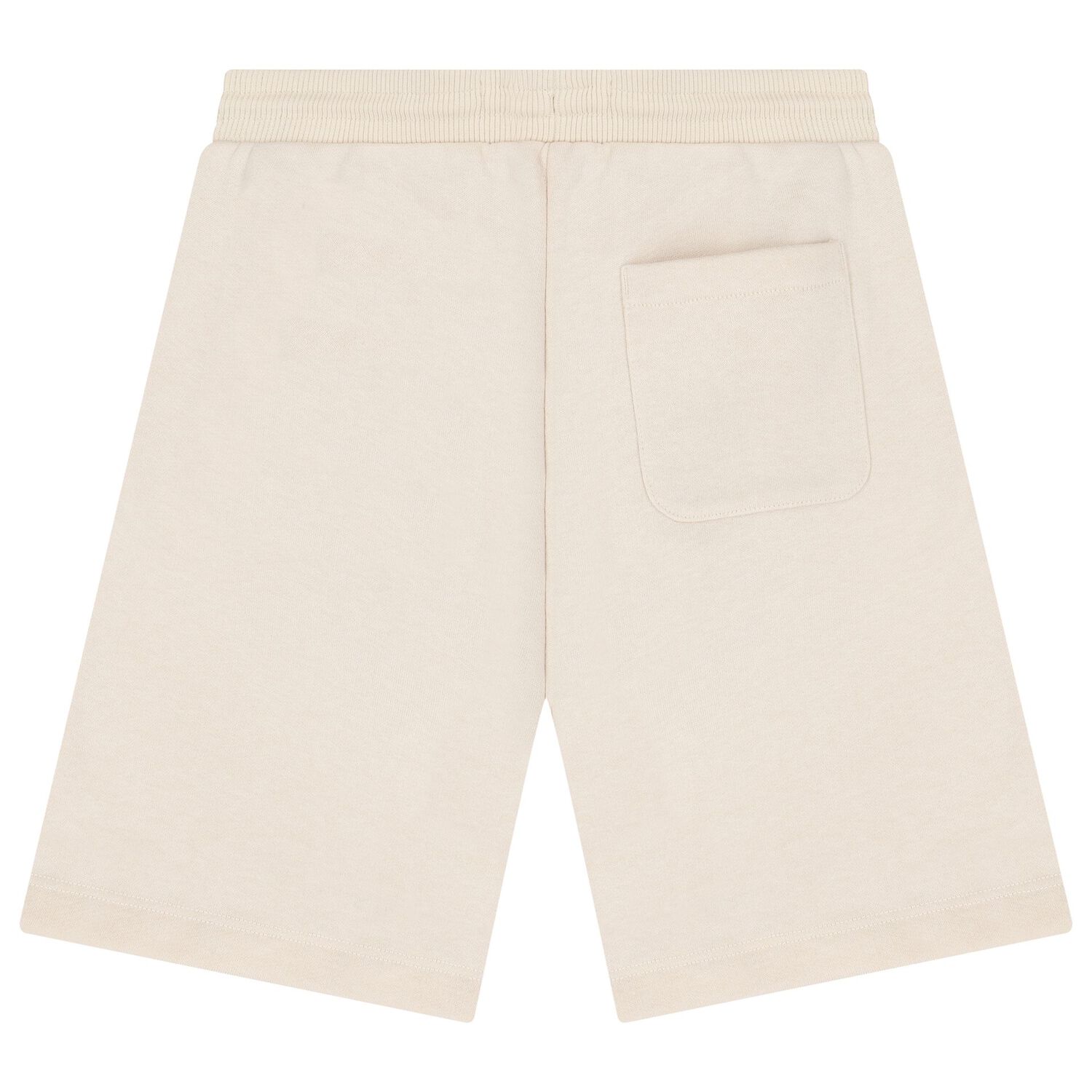 Boys Beige Logo Shorts, 3, hi-res image number null