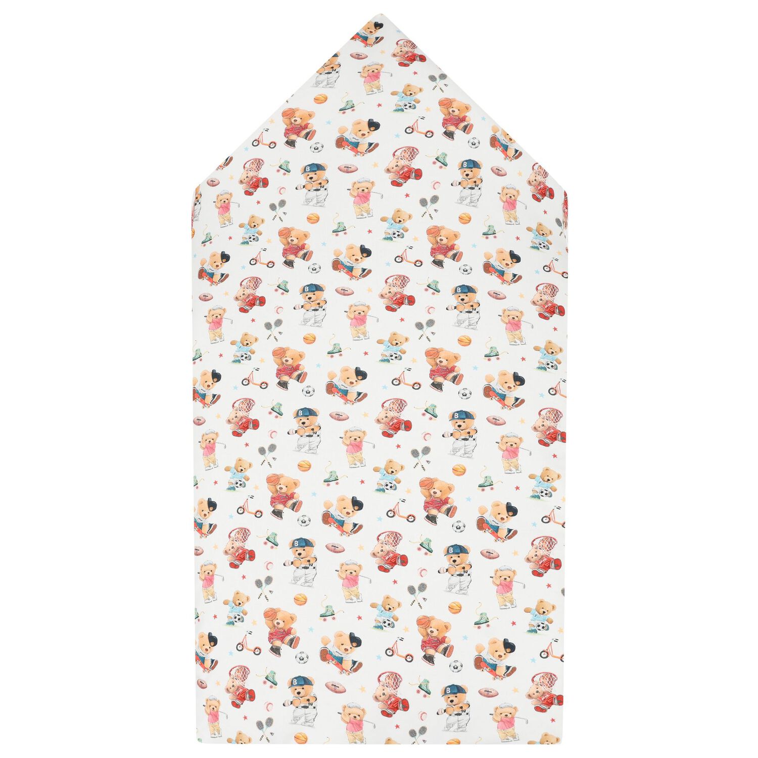 مدس الدب الأبيض المرح للأولاد الصغار, 1, hi-res