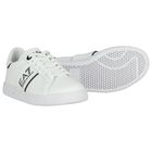 White Logo Trainers, 1, hi-res