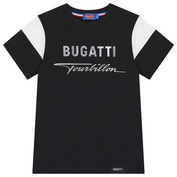 Boys Black Logo T-Shirt