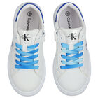 White Logo Trainers, 1, hi-res