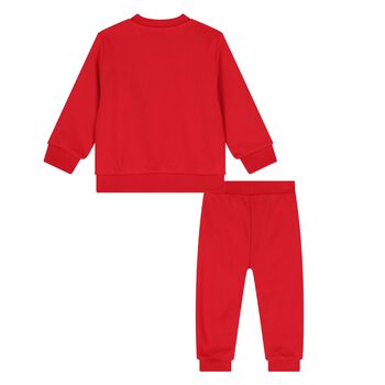 Younger Red Tiger Logo Tracksuit