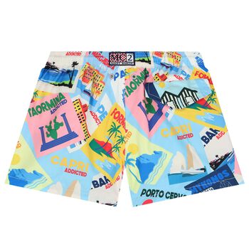 Boys Multi-Coloured Swim Shorts