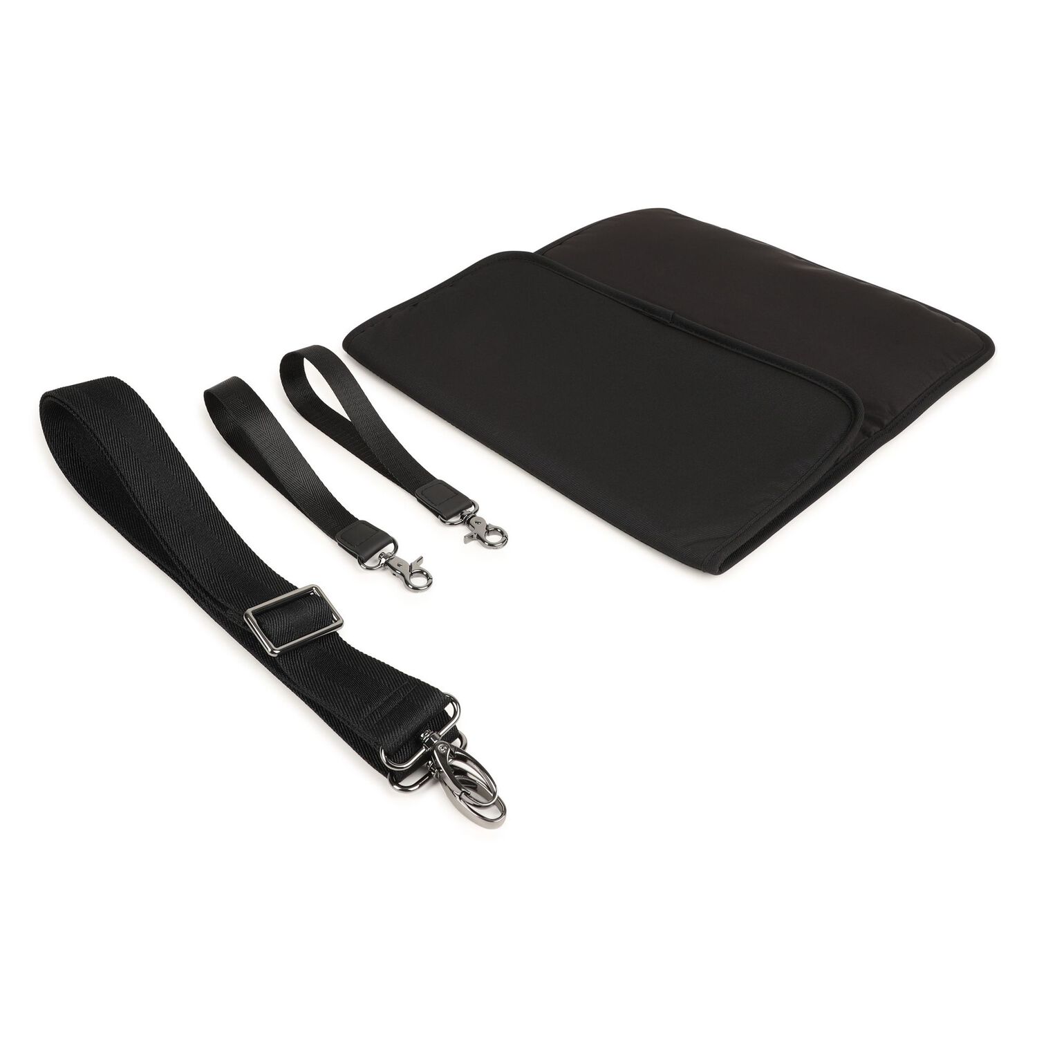 Mini Me Black Logo Baby Changing Bag ( 35cm ), 1, hi-res