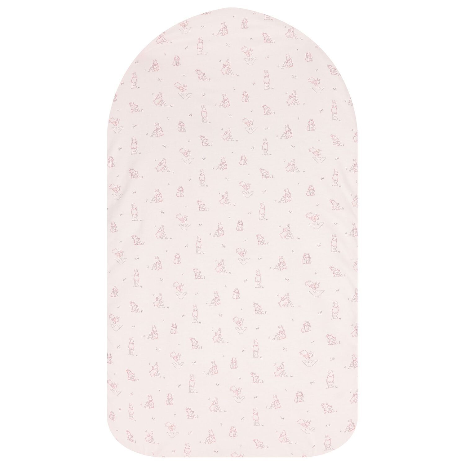 Baby Girls Pink Alphabet & Bunny Nest, 1, hi-res image number null