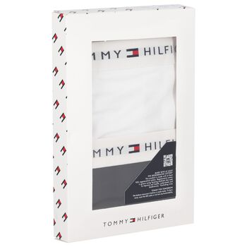 Girls Black & White Logo Knickers (2-Pack), 1 Girls Black & White Logo Knickers (2-Pack)